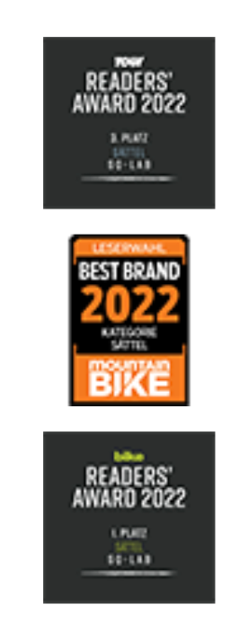 SQlab 612 ERGOWAVE® – Leichter Race-Sattel für Rennrad & MTB mit 63 % Entlastung