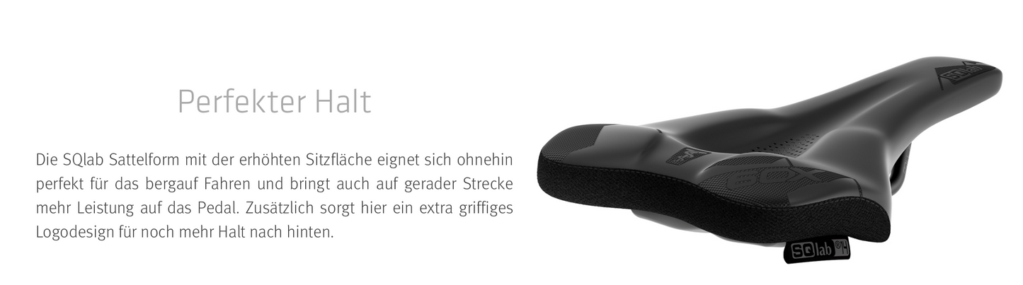 SQlab Sattel "Modell 60X ERGOWAVE active 2.1" für MTB GRAVITY & E-PERFORMANCE - Original