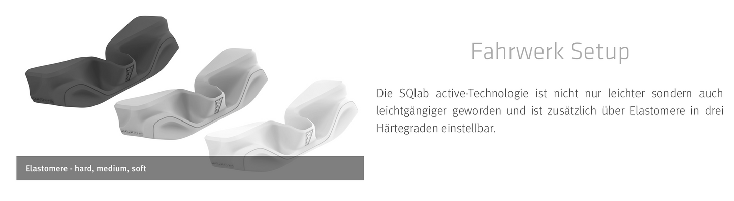 SQlab Sattel "Modell 60X ERGOWAVE active 2.1" für MTB GRAVITY & E-PERFORMANCE - Original