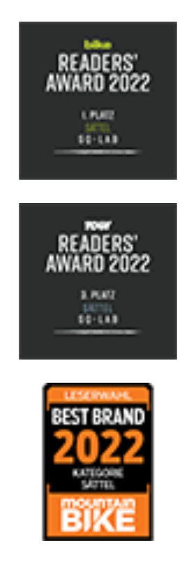 SQlab 612 ERGOWAVE® active 2.1 – Race-Sattel für Rennrad & MTB mit Active-Technologie