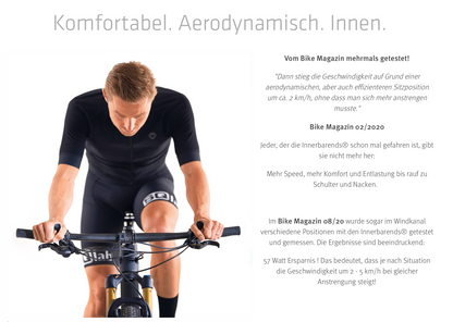 SQlab 411 Innerbarends® Performance Carbon – aerodynamisch, ultraleicht, MTB Race, 22,2 mm