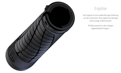 SQlab 70X Griffe – Gravity & Downhill, maximale Kontrolle, Shock Absorption, S/M, E-Bike Ready