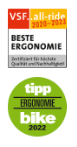 SQlab 711 MTB Griffe – Langstrecke & Race, ergonomisch gedämpft, Innerbarend-ready, S/M/L