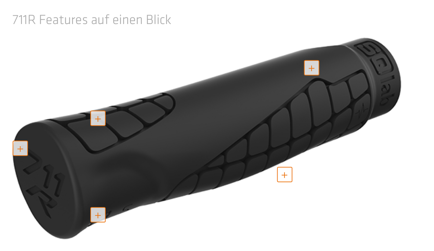 SQlab Lenker-Griffe "Modell 711R" für MTB Race - Original