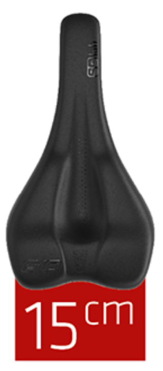 SQlab 610 ERGOLUX® active 2.1 – Komfortsattel für MTB-Tour & Trekking mit Active-Technologie