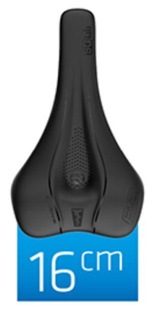 SQlab 612 ERGOWAVE® active 2.1 – Race-Sattel für Rennrad & MTB mit Active-Technologie