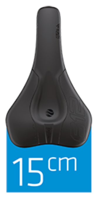 SQlab 612 ERGOWAVE® – Leichter Race-Sattel für Rennrad & MTB mit 63 % Entlastung