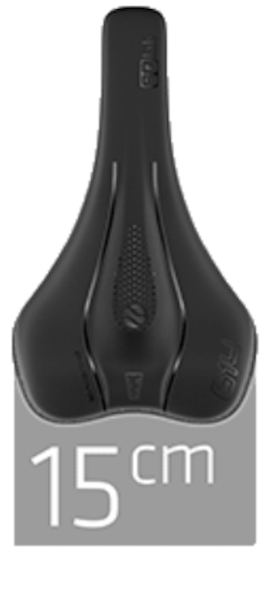 SQlab 614 ERGOWAVE® active 2.1 – Gravel-Sattel mit Active-Technologie, Komfort & Beinfreiheit