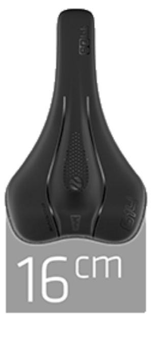 SQlab 614 ERGOWAVE® active 2.1 – Gravel-Sattel mit Active-Technologie, Komfort & Beinfreiheit