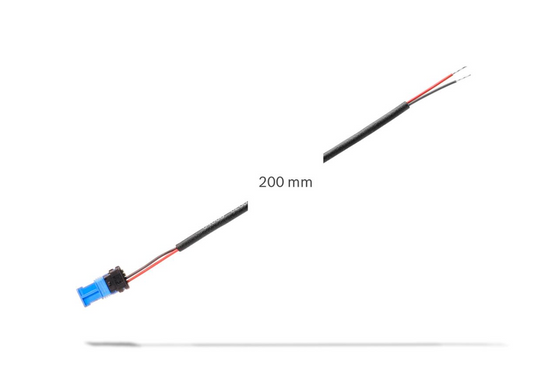 BOSCH E-Bike Kabel für Stromversorgung 3rd Party "4. Generation" (BDU4XX) 200mm oder 1.400mm Länge