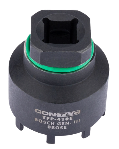 CONTEC Lockring-Abzieher Werkzeug "TFP-410E" für BROSE und BOSCH 3. + 4. Generation E-Bike Antrieb