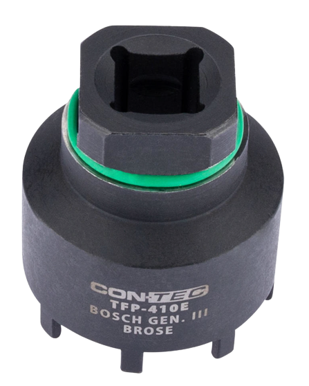 CONTEC Lockring-Abzieher Werkzeug "TFP-410E" für BROSE und BOSCH 3. + 4. Generation E-Bike Antrieb