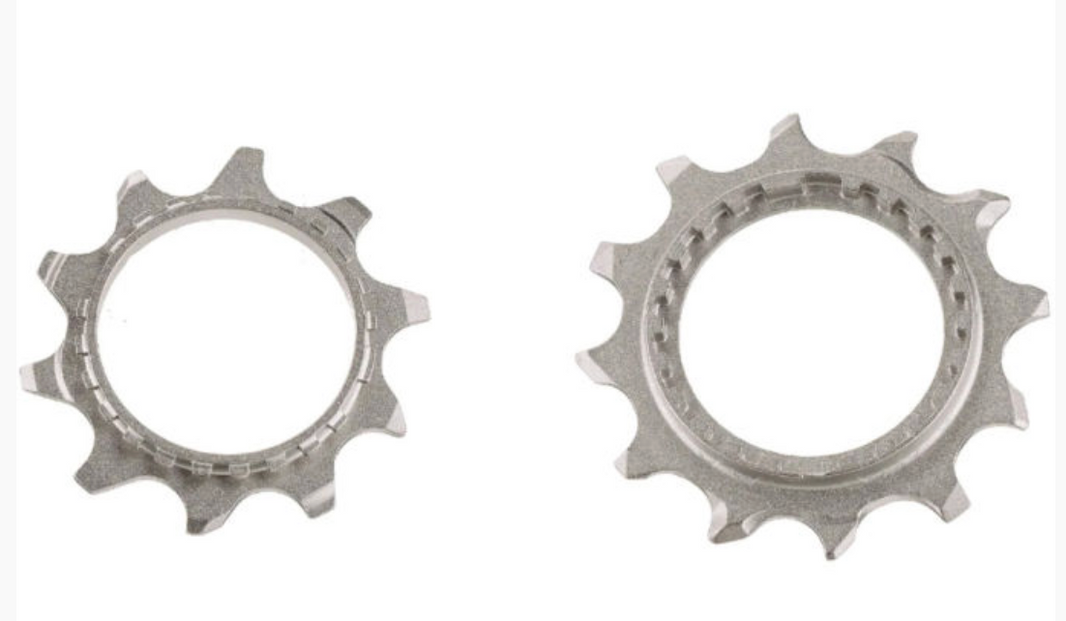 SHIMANO Ersatz-Ritzel für 12-fach CS-M9100 mit 10 + 12 Zähne silber - Y1X498030