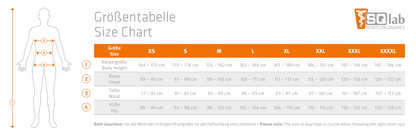 SQlab ONE10 Short – Unisex Unterziehhose mit SQ-Pad 10 für Alltag & aufrechte Sitzposition