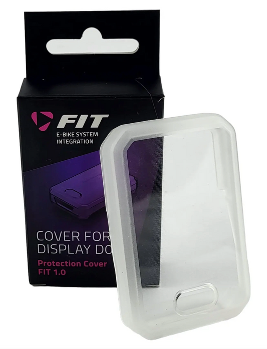 FIT Displayschutz für FIT 1.0 FLYER E-Bike Display D0 + D0 T5 aus flexiblem Kunststoff in transparent