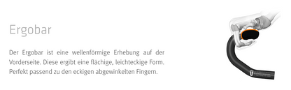 SQlab 312 R Carbon Rennradlenker – ergonomisch, ultraleicht, 10° Frontsweep, Di2 ready