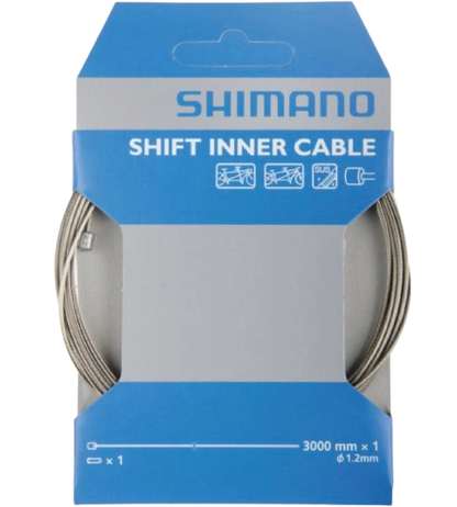 Shimano Tandem Schaltinnenzug 300 cm – Edelstahl 1,2 mm, extra lang