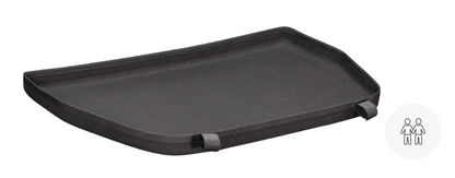 CROOZER Kinderanhänger Fußraum-Schutzwanne für 1- oder 2-Sitzer ab Modelljahr 2018