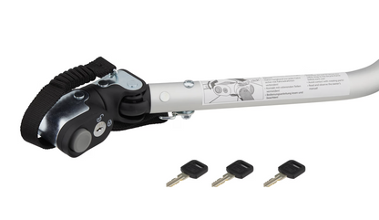 CROOZER Lastenanhänger Deichsel für "Cargo" ab Modell 2018 zur Verwendung von 16"-20" Falt- Lastenräder