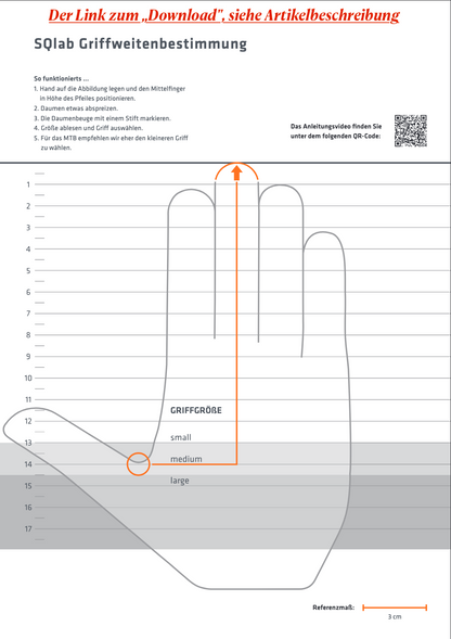 SQlab 7OX 2.0 PRO Griffe – Gravity & Downhill, Armpump-reduzierend, maximaler Grip, S/M/L