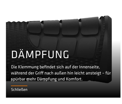 SQlab 7OX 2.0 Griffe – Gravity & Downhill, maximaler Grip, S/M/L, innenliegende Klemmung