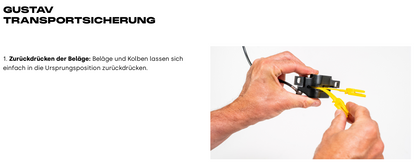 MAGURA Transportsicherung / Bleed Block – für MT 2- & 4-Kolben Bremsen (Original)