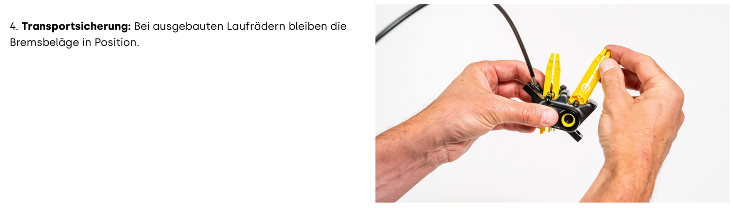 MAGURA Transportsicherungen für Scheibenbremsen GUSTAV PRO für Bremssattel und/oder Bremsgriff
