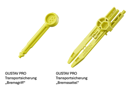 MAGURA Transportsicherungen für Scheibenbremsen GUSTAV PRO für Bremssattel und/oder Bremsgriff