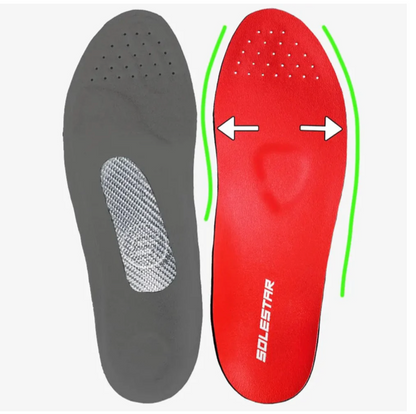 SOLESTAR KONTROL 2 WIDE Einlegesohlen – für breite Radschuhe, mehr Komfort & stabile Kraftübertragung