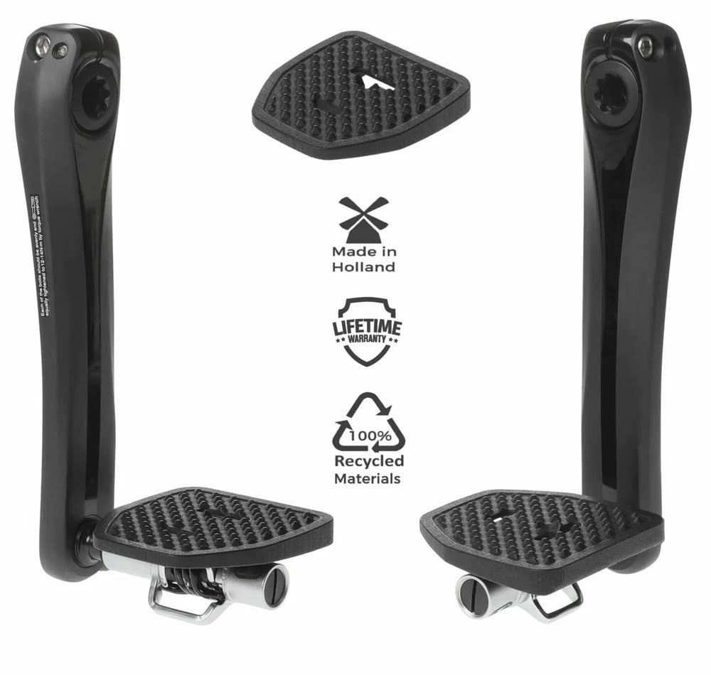 Pedal Plates Adapter für Crankbrothers Eggbeater & Candy – Klickpedale zu Flatpedalen
