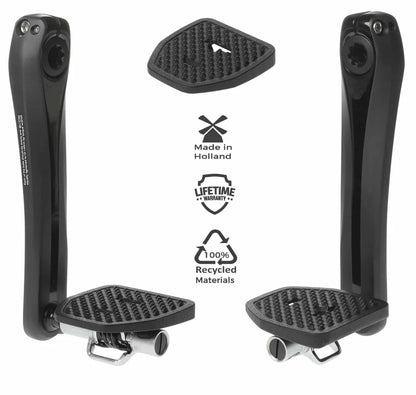 Pedal Plates Adapter für Crankbrothers Eggbeater & Candy – Klickpedale zu Flatpedalen