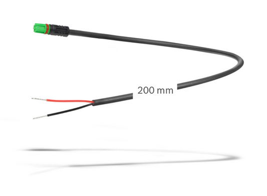 BOSCH E-Bike Kabel für Stromversorgung 3rd Party "LPP" (BCH3370) - 200mm oder 1.400mm Länge