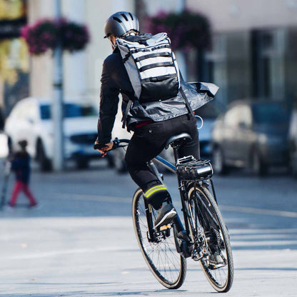 FASI Hosenklettband Reflektorband Paar 50x360 mm – 3M Scotchlite, verstellbar, Neon