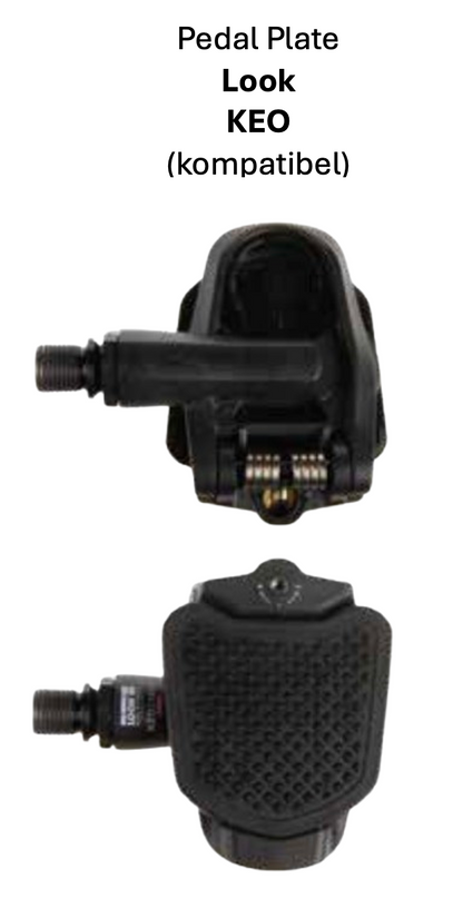 Pedal Plates Adapter für Look KEO – Klickpedale schnell zu Flatpedalen umrüsten