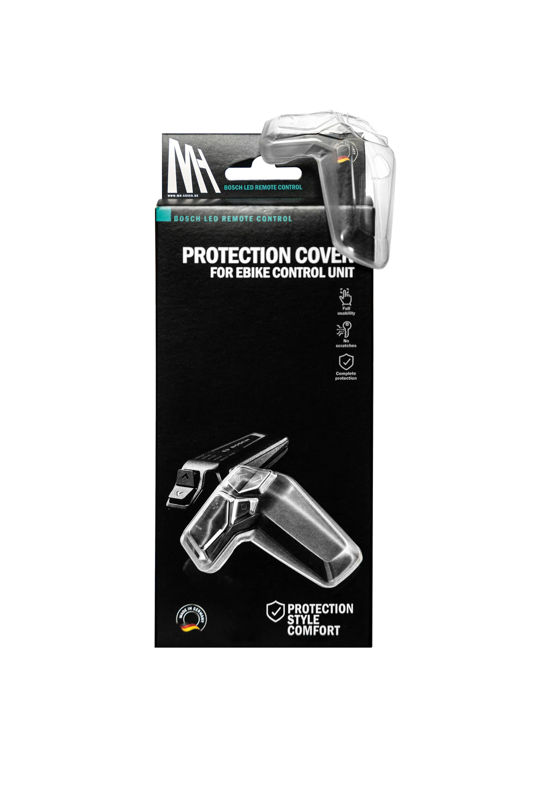 MH Schutzcover für BOSCH LED Remote (BRC3600) – TPU-Schutz für Bedieneinheit, Made in Germany
