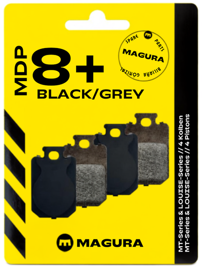 MAGURA Bremsbeläge MDP 8+ Original | Für MT5, MT7 & Louise 4-Kolben | E-Bike Optimized