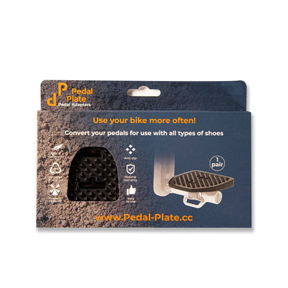Pedal Plates Adapter für Crankbrothers Eggbeater & Candy – Klickpedale zu Flatpedalen