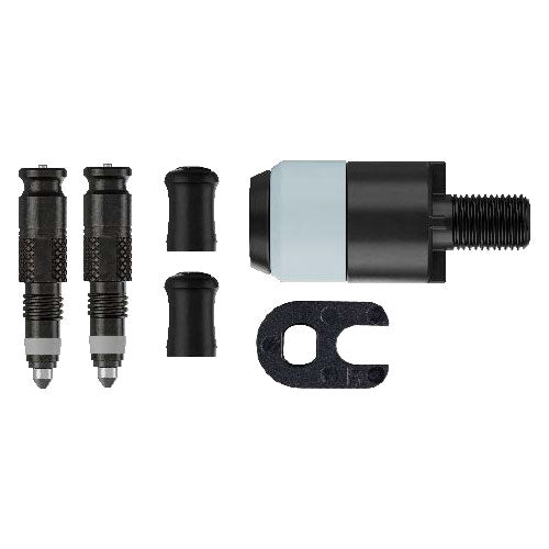 SCHWALBE "Clik Valve" Conversion-Set für SV Ventile - Als Ventilsatz- mit Pumpenkopf-Adapter oder mit Pumpenkopf