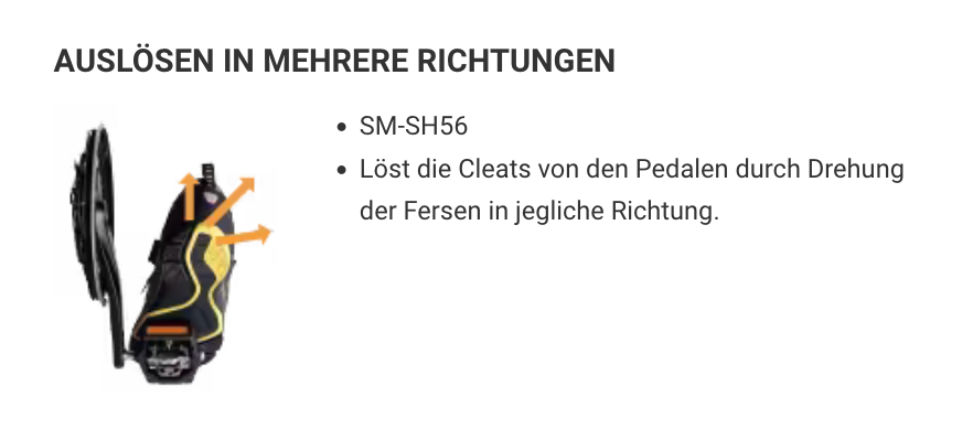 SHIMANO SPD Schuhplatten (Cleats) für MTB, Touring oder Trekkingpedale - SM-SH51 (Sport) oder SM-SH56 (Multifunktion) Paar - Original