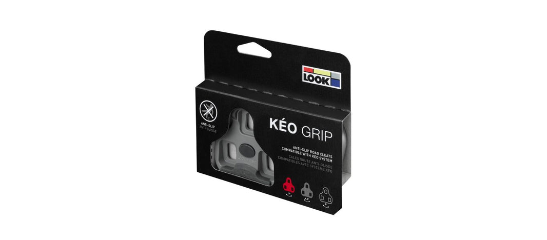 LOOK KEO GRIP Pedalplatten NEUES MODELL – 1 cm Breiter, rutschfest, mit Float-Optionen & Memory-Funktion