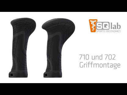 SQlab 702 Komfortgriffe – extra großer Flügel, maximale Auflagefläche, City & Trekking, S–L