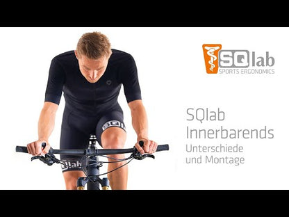 SQlab 411 Innerbarends® Performance Carbon – aerodynamisch, ultraleicht, MTB Race, 22,2 mm
