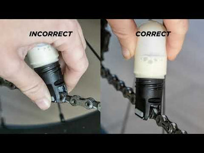 RYDER Luberetta Kettenöler 15 ml – saubere Kettenschmierung, wahlweise mit SQUIRT Kettenwachs