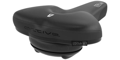 SQlab 621 M-D – City-Komfortsattel mit 85 % Entlastung & Active Comfort (Comfortsticks)