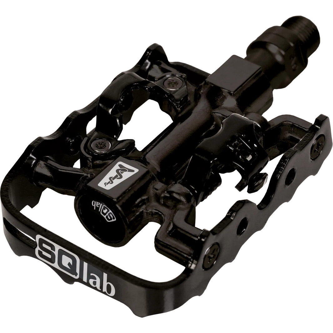 SQlab 510 Kombipedale Flat & SPD – ergonomisch mit 4 Achslängen, Trekking & E-Bike geeignet