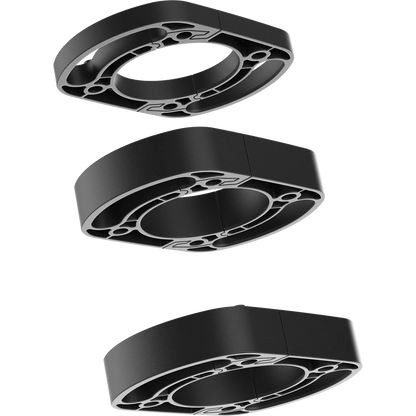 SQlab Spacer Set 812R Rennradvorbau – 5 mm & 10 mm, Kunststoff N66GF30, 1 1/8"