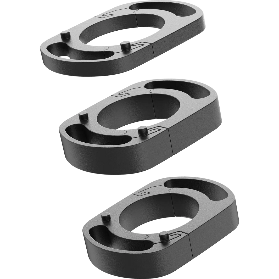 SQlab Spacer Set 812R Rennradvorbau – 5 mm & 10 mm, Kunststoff N66GF30, 1 1/8"