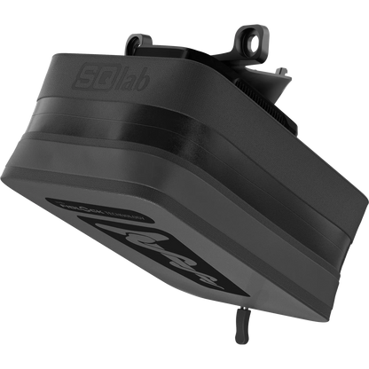 SQlab Satteltasche Fidlock® 0,5 l inkl. Comfort active 2.1 Adapter – wasserdicht, klapperfrei, magnetische Pinclip-Befestigung