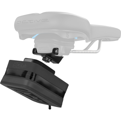 SQlab Satteltasche Fidlock® 0,5 l inkl. Comfort active 2.1 Adapter – wasserdicht, klapperfrei, magnetische Pinclip-Befestigung