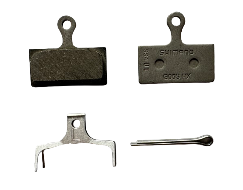Shimano Scheibenbremsbeläge G05S Resin – für Shimano 2-Kolben (XTR, XT, SLX, Deore)